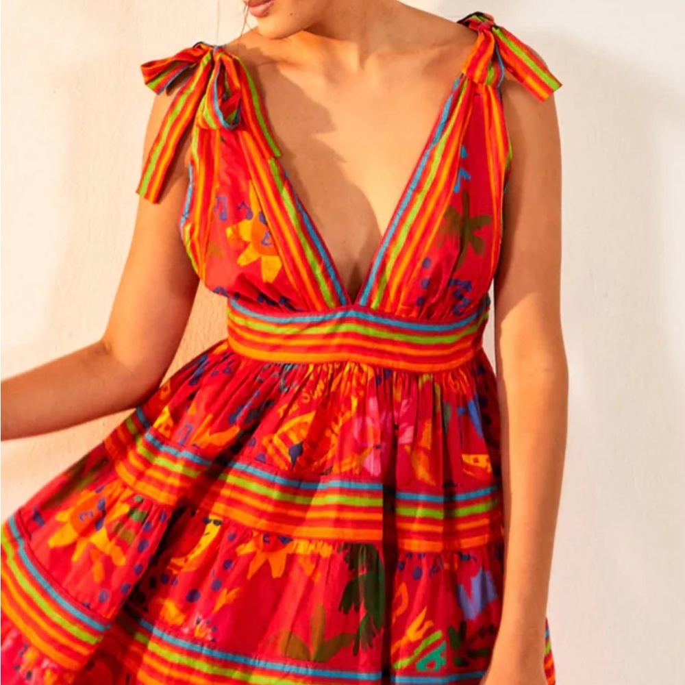 Farm Rio Good Vibes Sundress